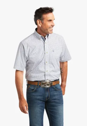 Ariat Mens Pro Series Taha Stretch Short Sleeve Shirt
