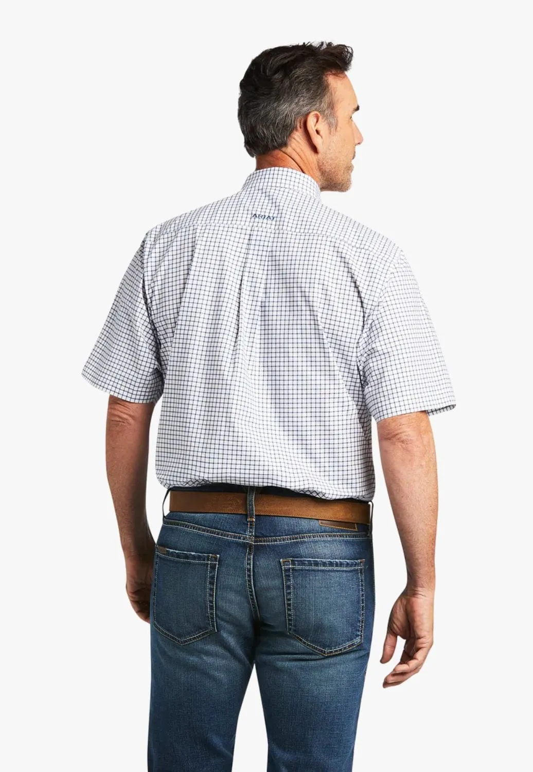 Ariat Mens Pro Series Taha Stretch Short Sleeve Shirt