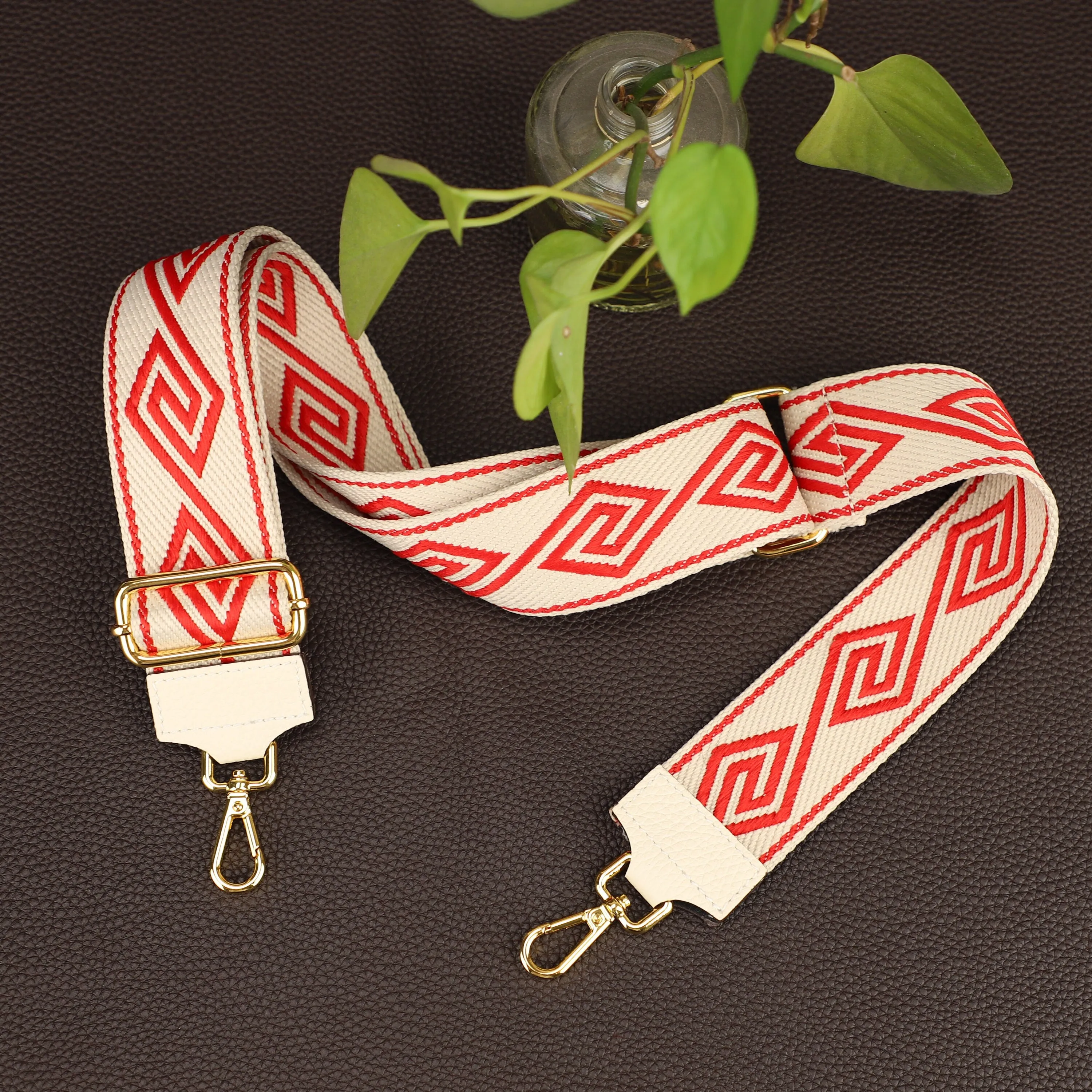 Bag Strap Shoulder Strap Valentine's Day gift Patterned Shoulder Strap Bags Wide Fabric Bag Strap Handbags Strap,Crossbody strap