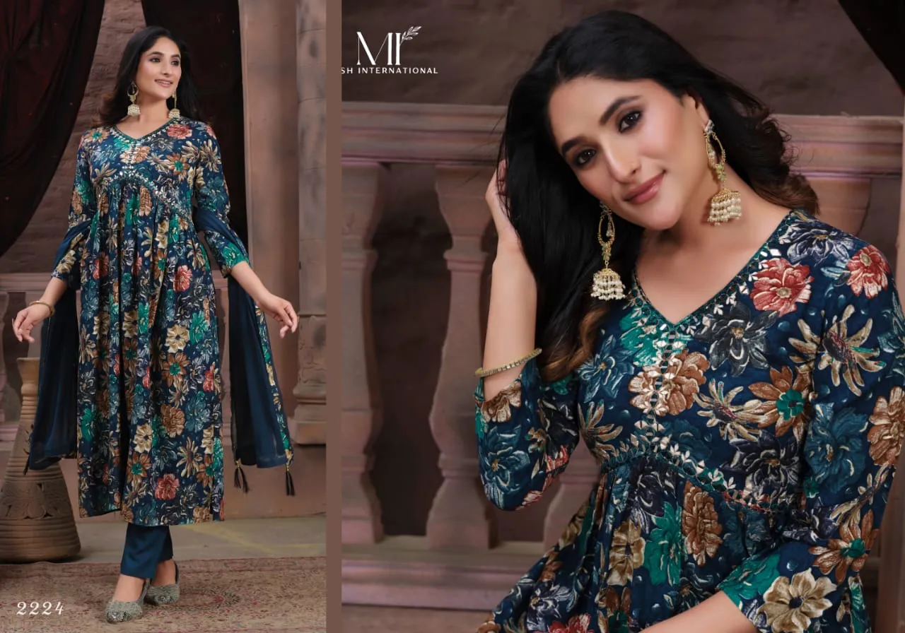 Beautiful Designer Alia Cut Anarkali Salwar Kameez