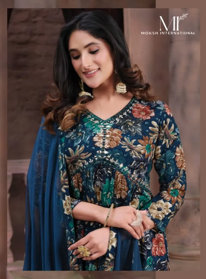 Beautiful Designer Alia Cut Anarkali Salwar Kameez