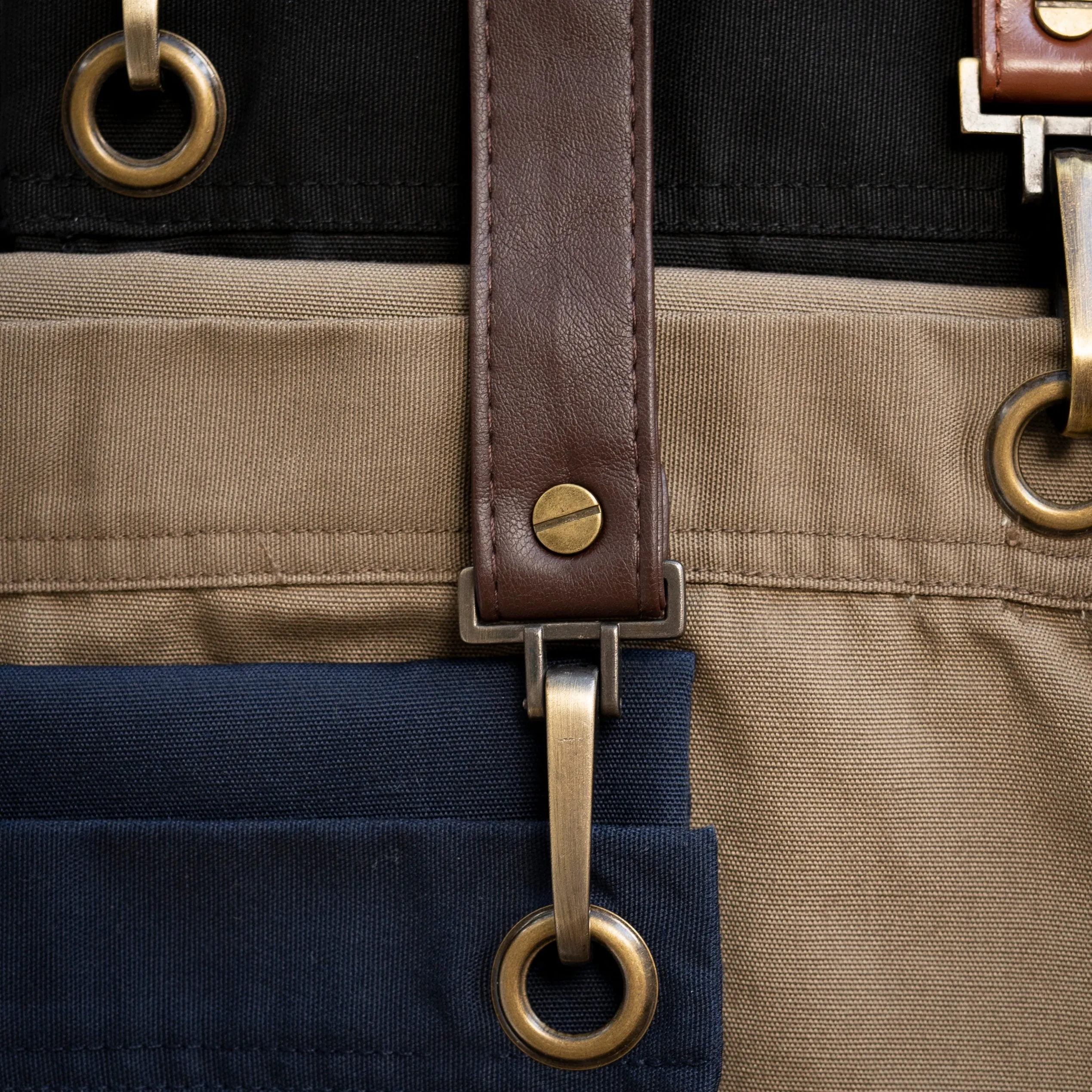 CARLTON - PU Leatherette Strap with Lobster Clip