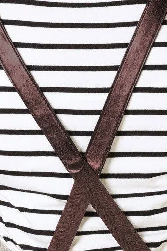 CARLTON - PU Leatherette Strap with Lobster Clip