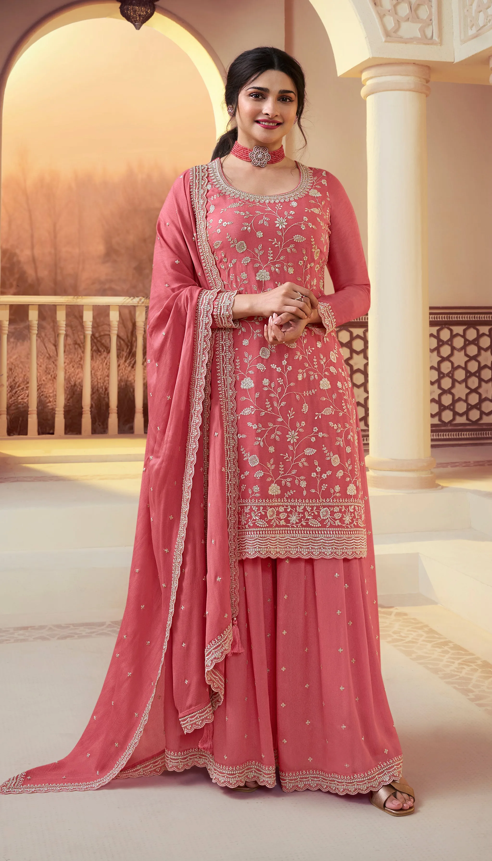 Elegant Designer Wedding Sharara Suits