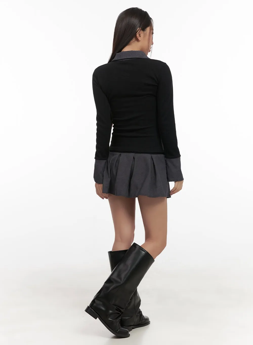 Elegant Slim Fit Button-Up Shirt CD413