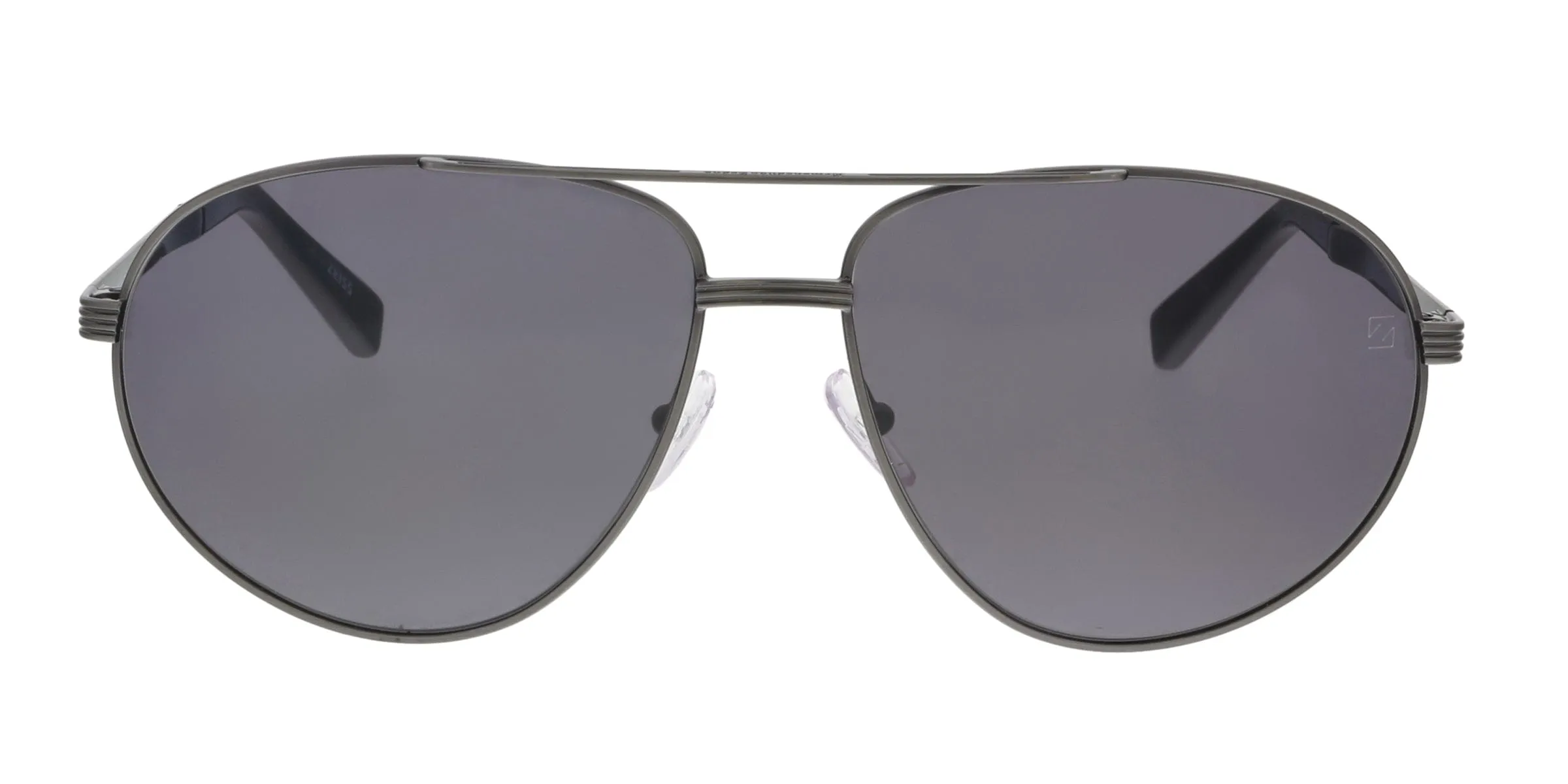 Ermenegildo Zegna EZ0030/S 09A Black/Grey Aviator Sunglasses