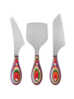 Marrakesh Three Piece Cheese Knife Set