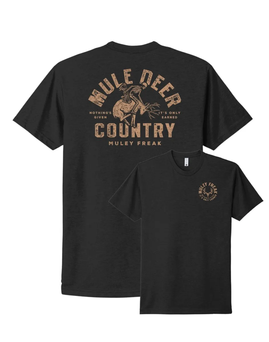 Mule Deer Country Buckin' Tee