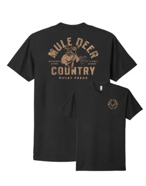 Mule Deer Country Buckin' Tee