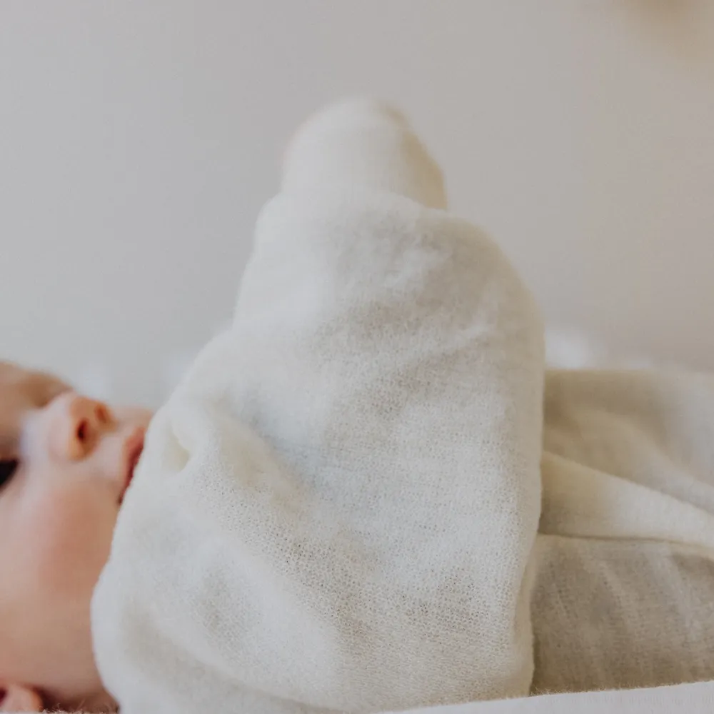 Sleep Suit without feet - 100% Wool