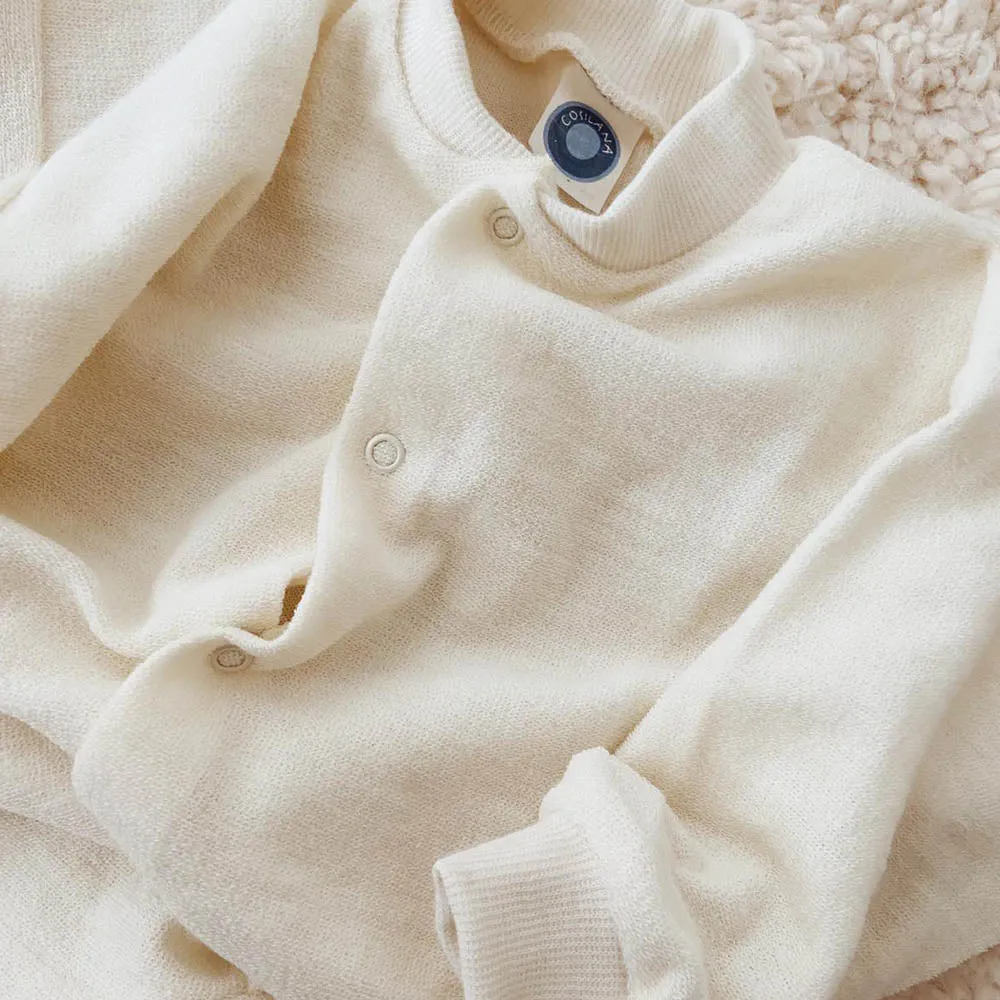 Sleep Suit without feet - 100% Wool