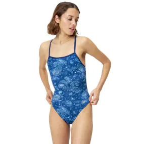 Speedo Printed Tri Back - Booms and Bolts