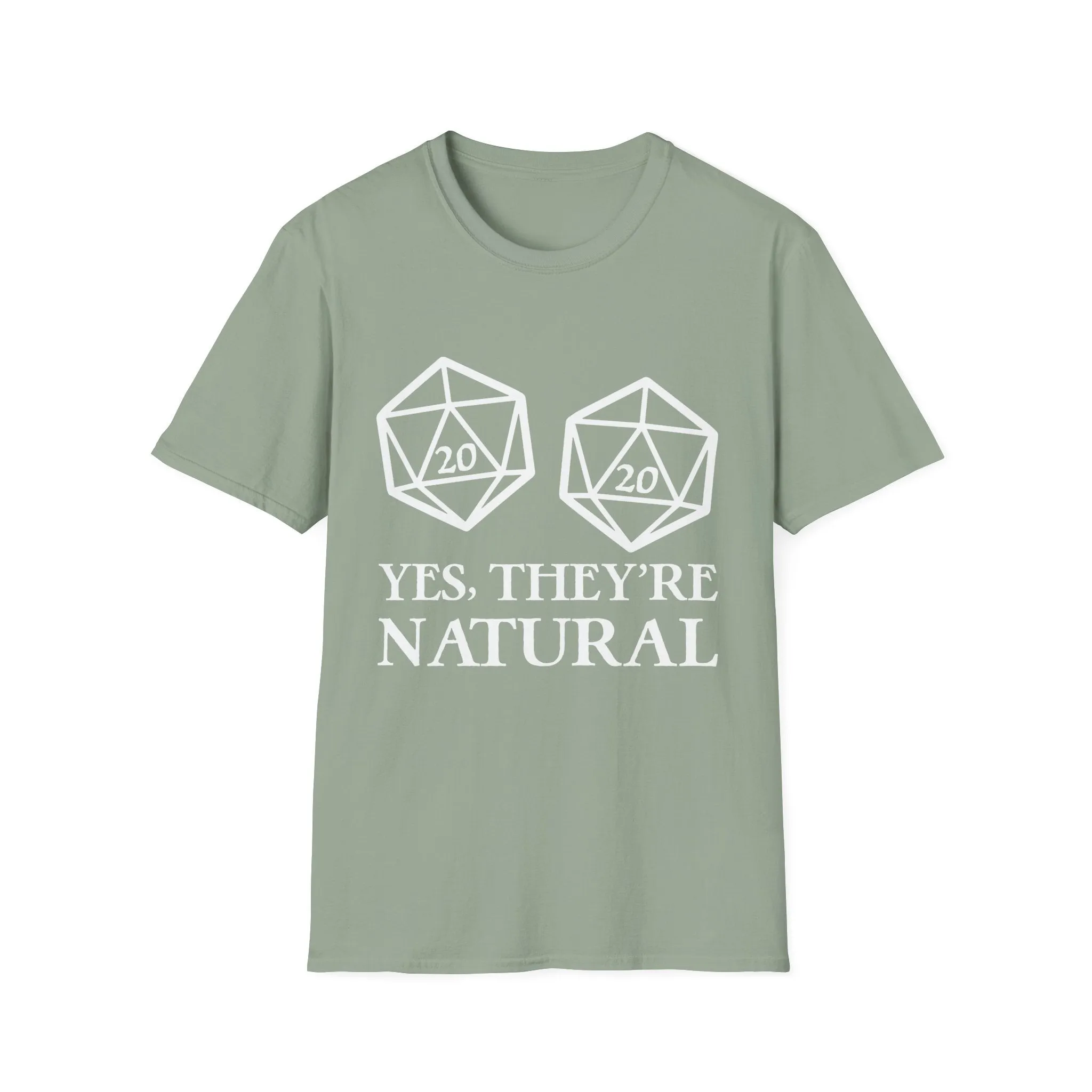 Yes, They're Natural - Dnd Accessories meme shirt - dungeon master gift t-shirt, dungeon master gift apparel 2